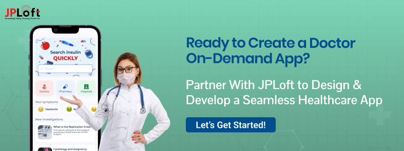 Doctor On-Demad App Development CTA